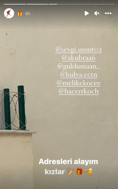Butikceycey Instagram hesabının hediyelendirmeleri paylaştığı hikayelerinin ekran görüntüsü