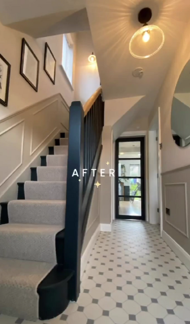 beforeafter_building Instagram hesabının öncesi ve sonrası Reelss videosundan ekran görüntüsü