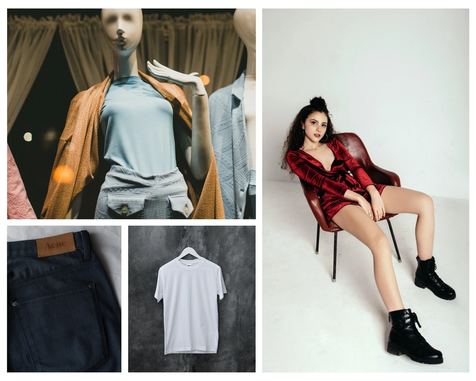 Using model, mannequin, hanger or flat lay to take pictures of clothes to sell