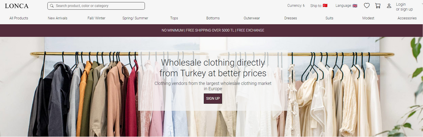 Clothing vendor websites best sale