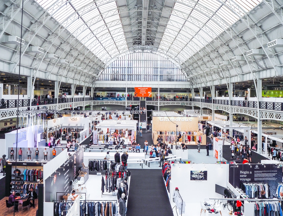 Pure London clothing fair in UK where wholesale clothes are showcased 