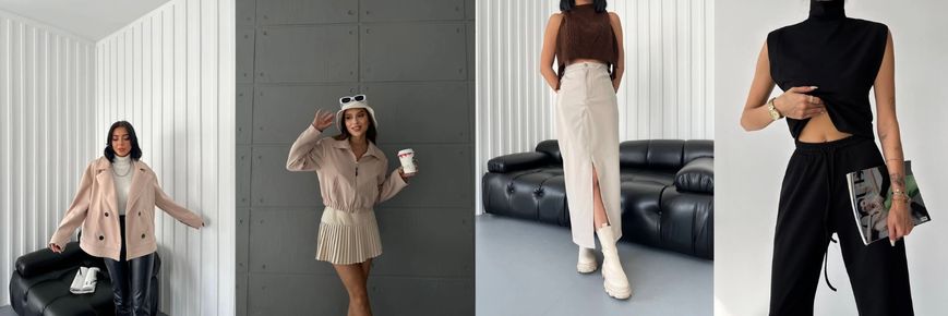 Butik açmak için toptancılardan Qesto Fashion'ın toptan giyim görselleri