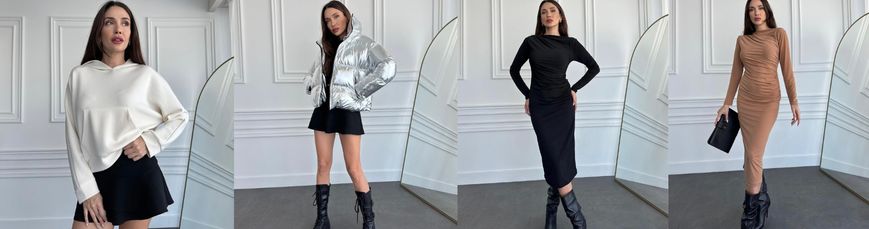 Butik açmak için toptancılardan Crep'in toptan giyim görselleri