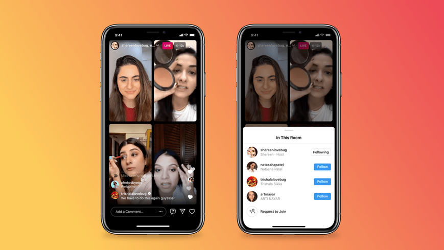 Instagram satış arttırma için canlı yayında ürün tanıtımını gösteren görsel