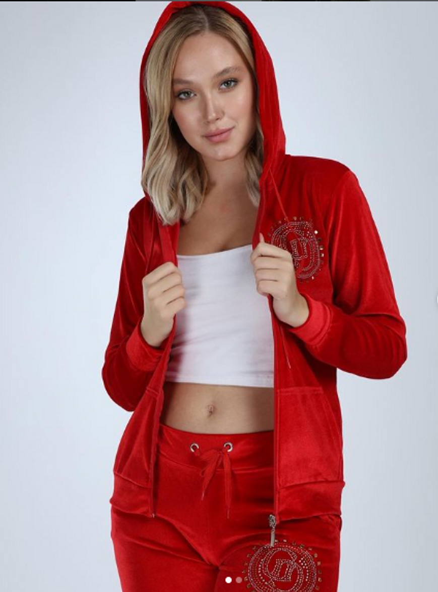 İkmal collection'ın günlük kullanım ve spor vitrininden ince kadife toptan eşofman takımı