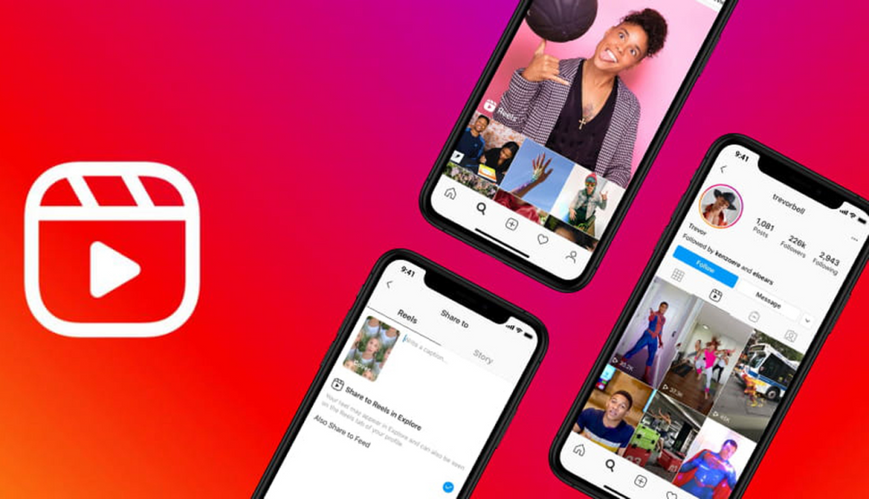 Instagram'da etkileşimi artırmak için video paylaşımını ifade eden görsel