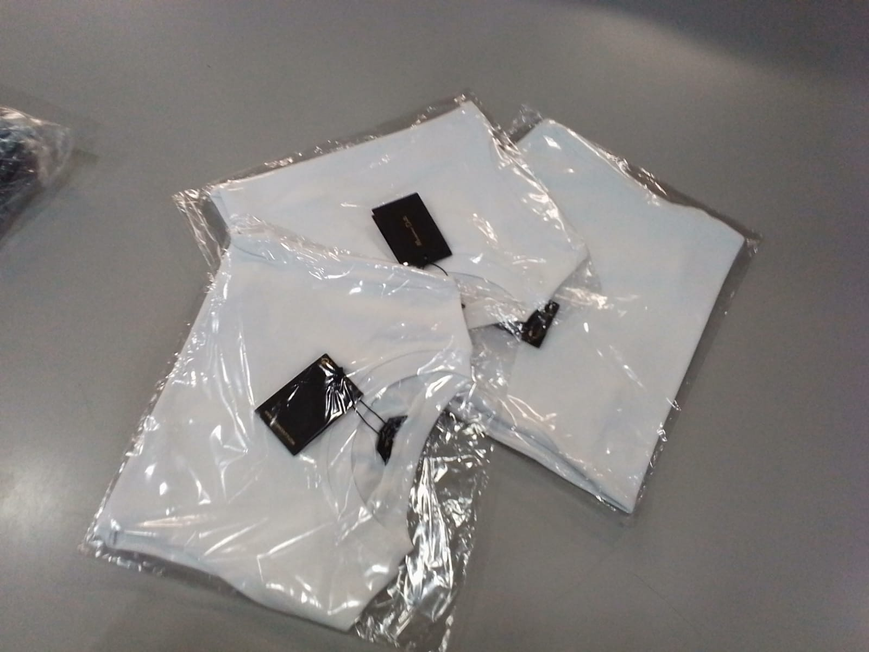 White T-shirts in bulk in Wholesale Warehouse ready for shipment, white t-shirts for cheap