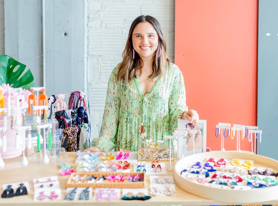A pop-up shop owner from in Heart to Market