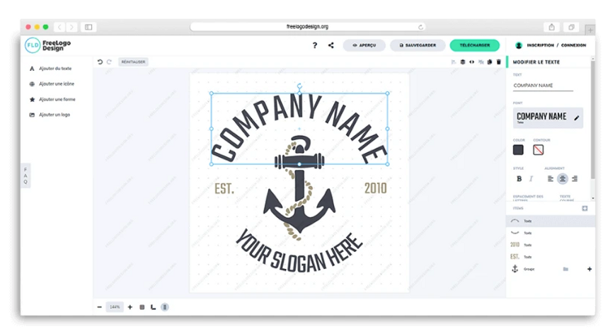 Markalara ait logo tasarımı yapılabilen ücretsiz tasarım sitesi Free Logo Design