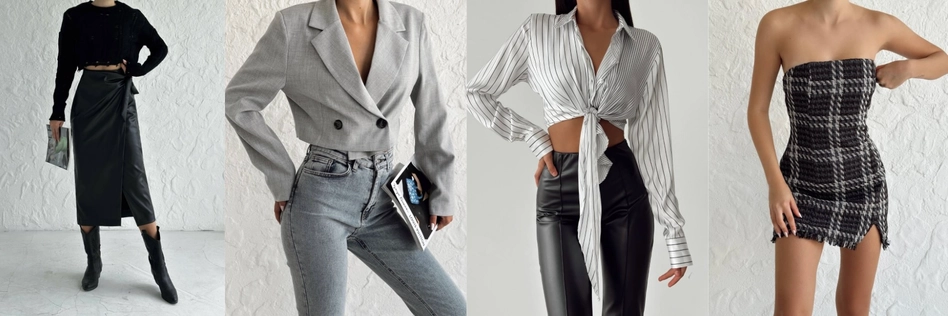 Affordable Wholesale black shirt white pants For Trendsetting Looks 