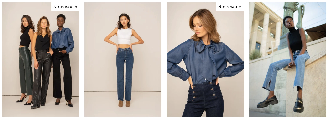 Moda asequible para mujer, Jeans, blusas, vestidos y más