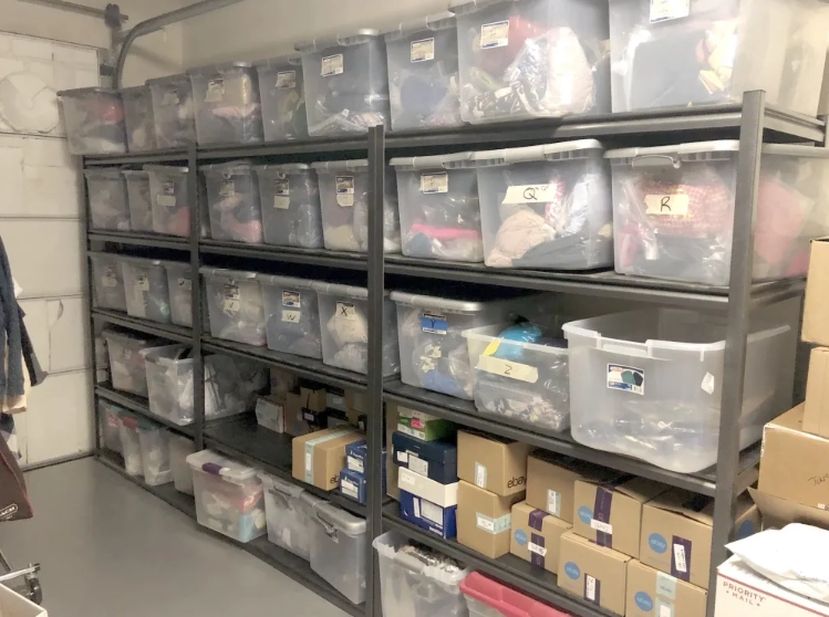 Een voorbeeld van het bij elkaar houden van dezelfde pakketten in de inventaris
