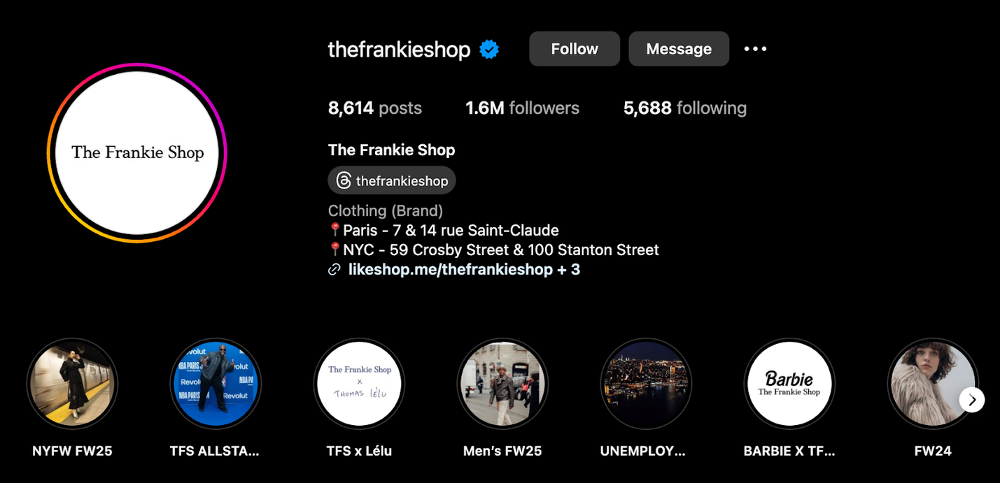 Kadın giyim butik Instagram sayfası. Kadın giyim için online alışveriş platformu.