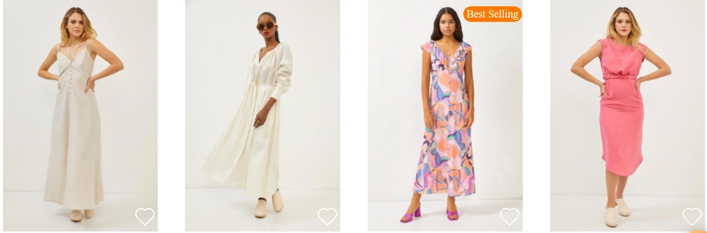 Women in Stylish Maxi Dresses from Setre