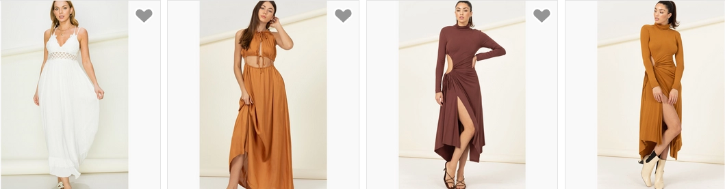 Women in Maxi Dresses from HYFVE