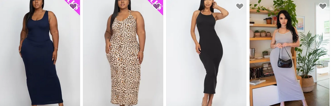 Women in Maxi Dresses from CAPELLA APPAREL