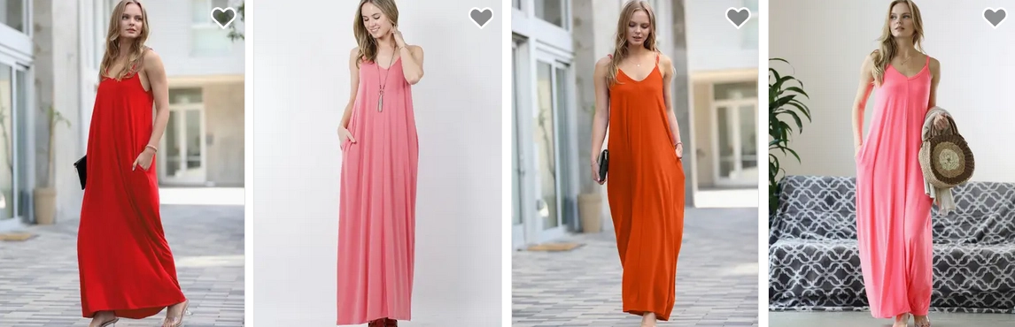 Women in Full-Length Dresses from 42POPS