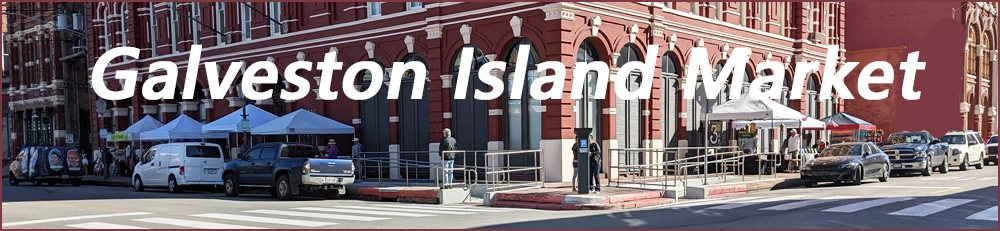 Banner from Galveston Island Market’s website