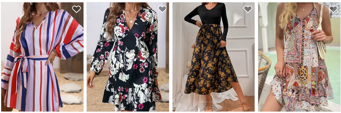 Zomerjurken voor dames van UNISHE