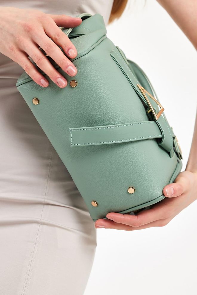 ARON Atelier Sophia Green Women's Handbag Wholesale Clothing 9