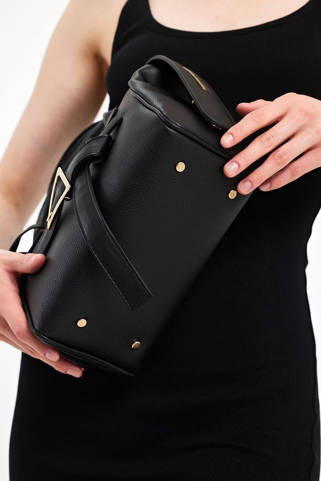 ARON Atelier Geanta De Mana Sophia Black Pentru Dama Îmbrăcăminte cu ridicata 7