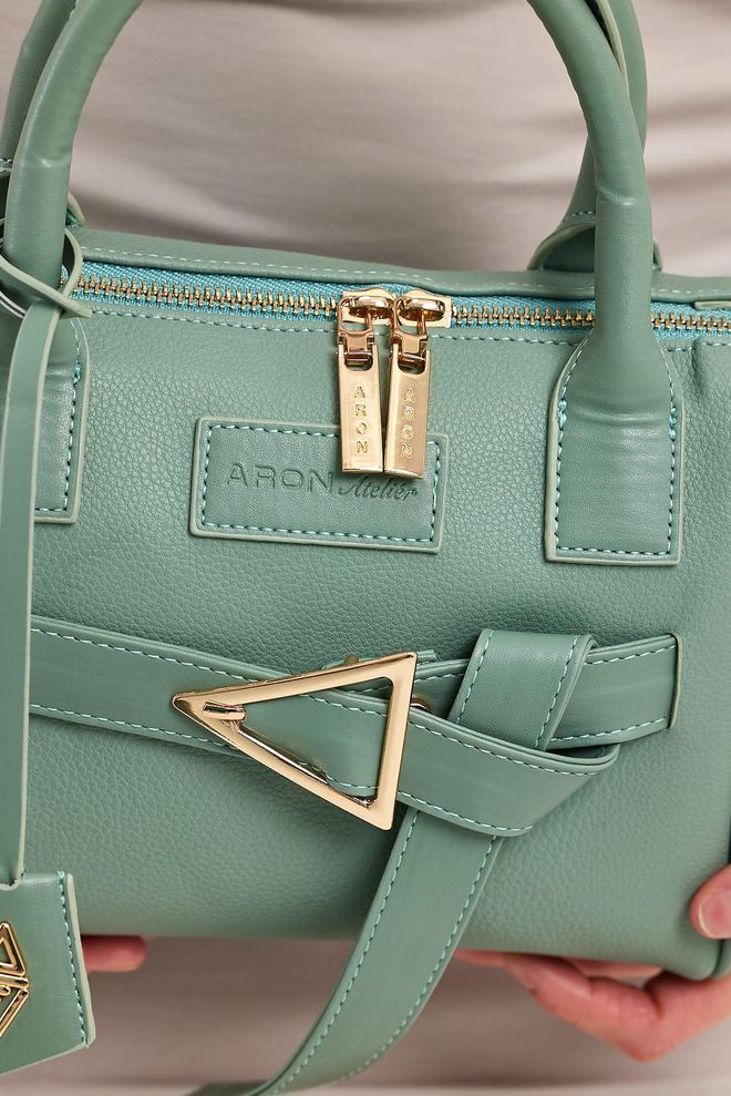 ARON Atelier Sophia Green Women's Handbag Wholesale Clothing 8