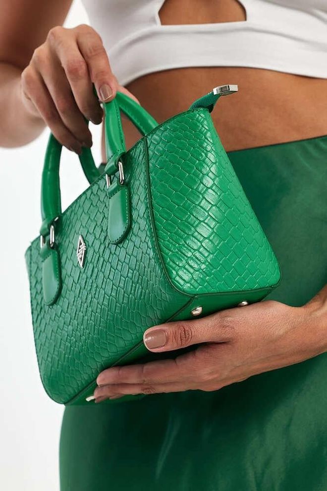 ARON Atelier Bevorzugen Sie Eine Grasgrüne Damenhandtasche Großhandelskleidung 6