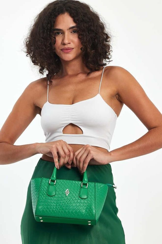 ARON Atelier Bevorzugen Sie Eine Grasgrüne Damenhandtasche Großhandelskleidung 1