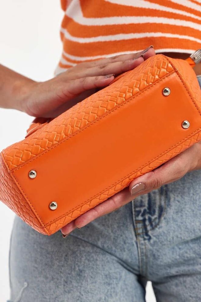 ARON Atelier Фавор Наранџаста Женска Торбица Велепродаја одеће 5