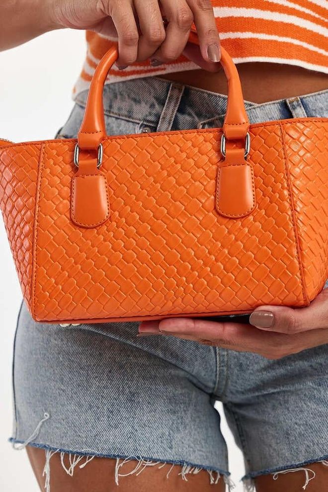 ARON Atelier Фавор Наранџаста Женска Торбица Велепродаја одеће 6