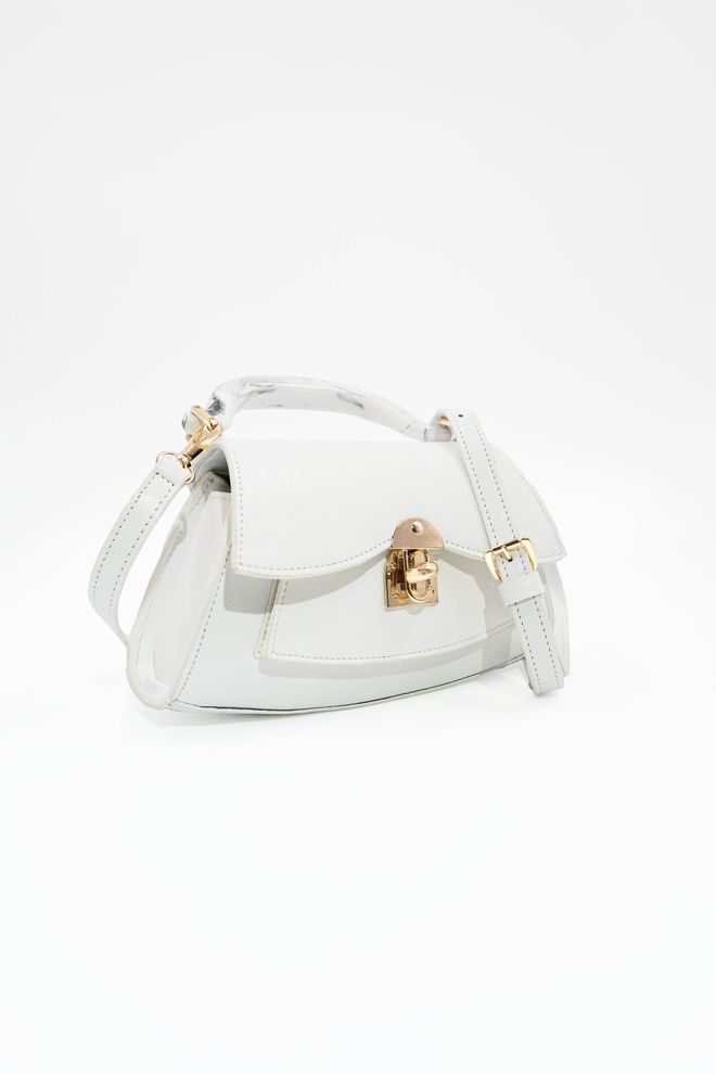 ARON Atelier Sac À Main Luisa White Zipper Pour Femme Vêtements en gros 0