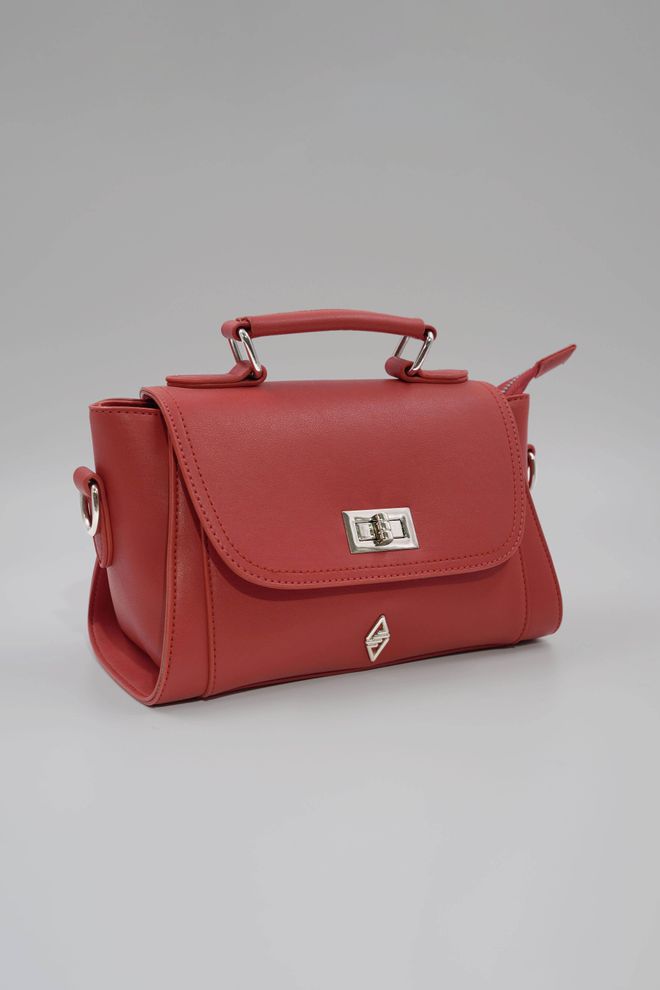 ARON Atelier Γυναικεία Τσάντα Χειρός Και Ωμου Beatriz Red Lock Χονδρικό εμπόριο ενδυμάτων 0