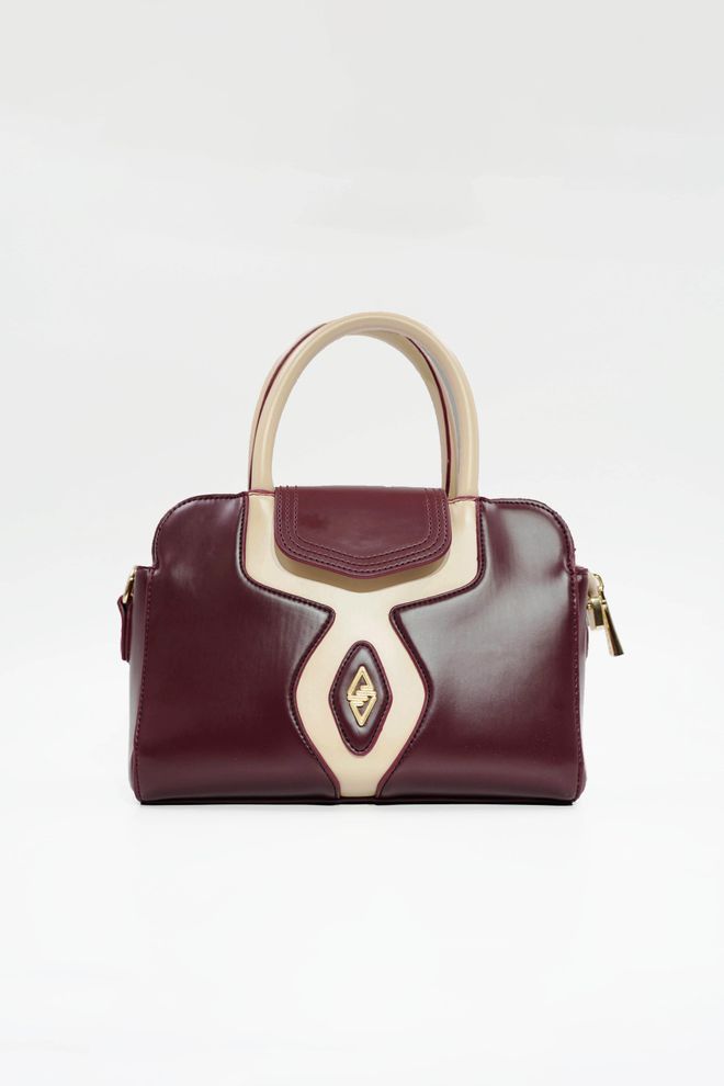 ARON Atelier Γυναικεία Τσάντα Soley Burgundy Ματ Γυαλιστερή Χονδρικό εμπόριο ενδυμάτων 0