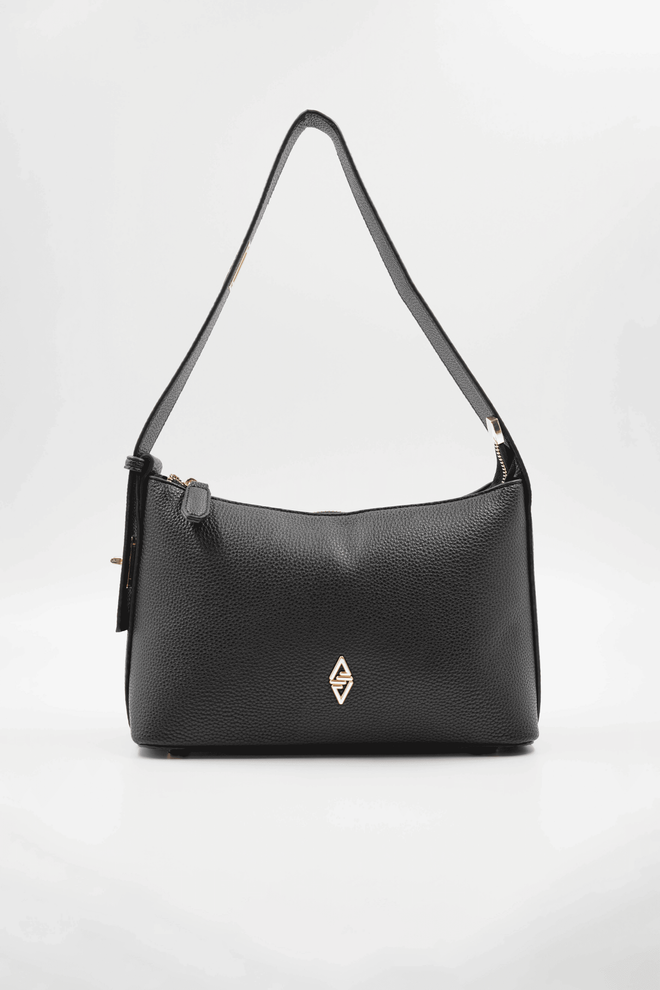 ARON Atelier Lina Zwarte Schoudertas Voor Dames Groothandel Kleding 0