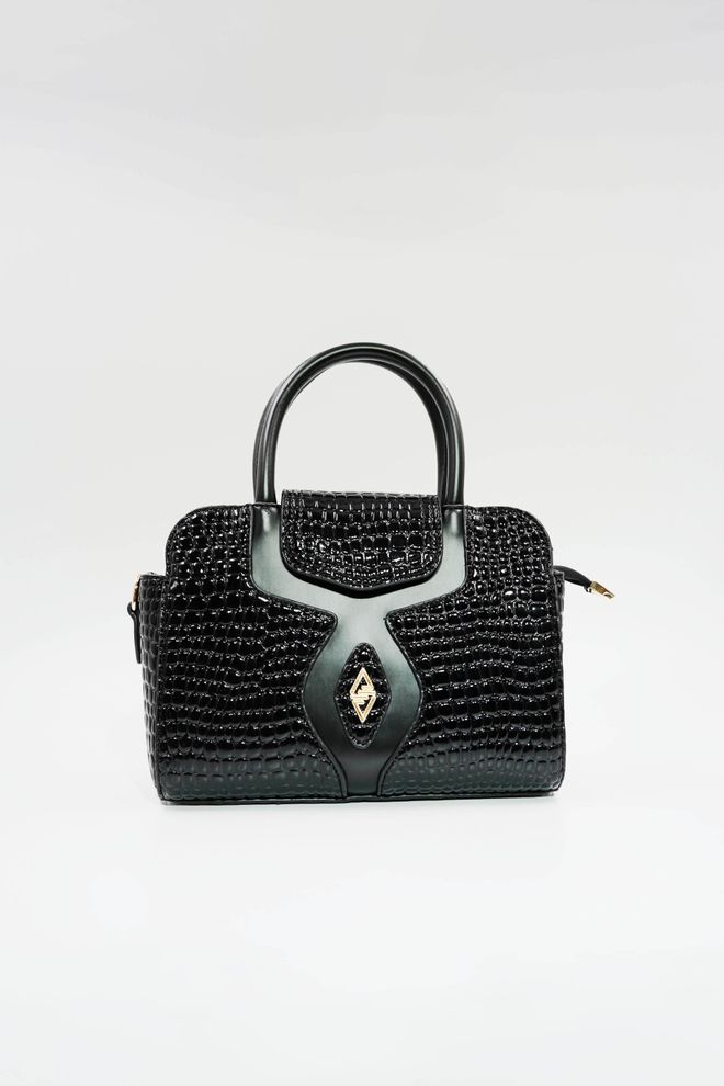 ARON Atelier Sac À Main Soley En Cuir Verni Brillant Pour Femme Vêtements en gros 0