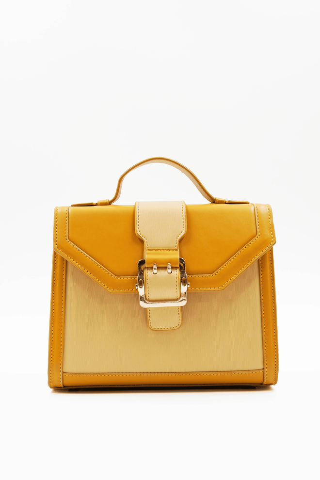 ARON Atelier Geantă De Mână Pentru Femei Clement Mustard Yellow Îmbrăcăminte cu ridicata 0