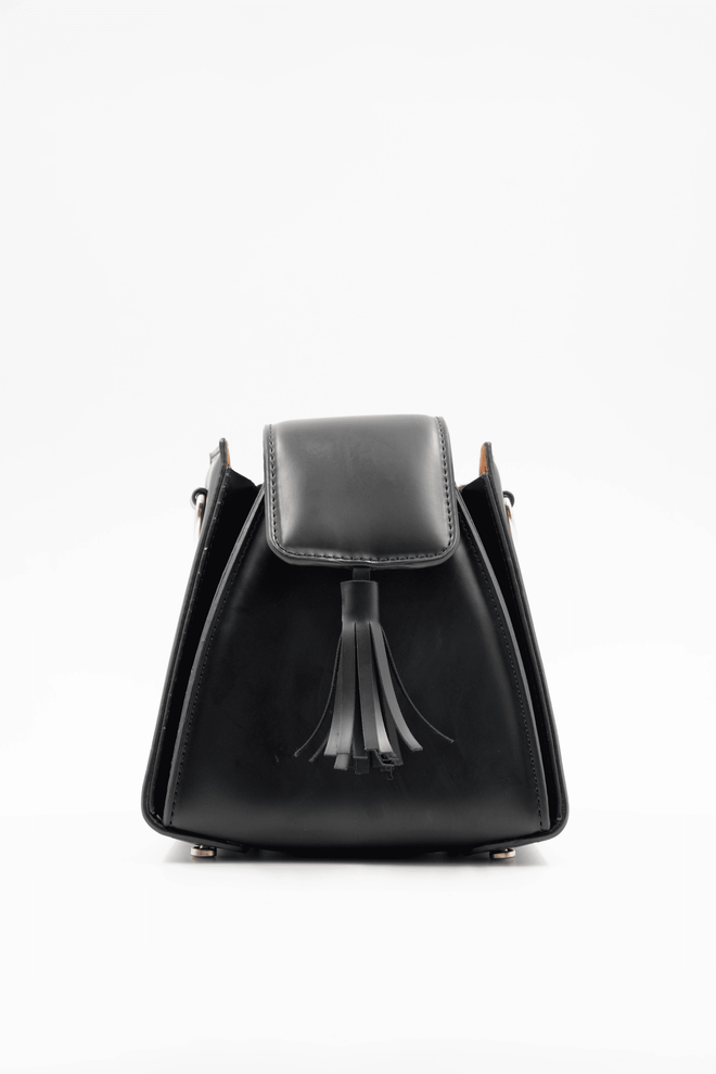 ARON Atelier Accesoriu Pyramid Black Ring Geantă De Mână Detaliată Pentru Femei Îmbrăcăminte cu ridicata 0