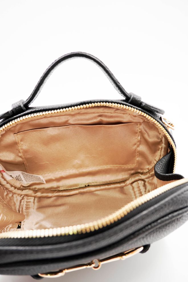 ARON Atelier Bonnie Black Schultertasche Für Damen Mit Detailliertem Accessoire Großhandelskleidung 5