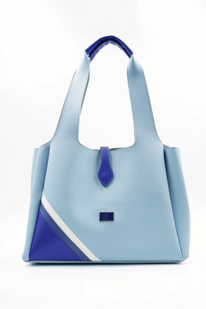 ARON Atelier Svetlana Sky Blue Flotr Odinis Moteriškas Pečių Krepšys Didmeninė prekyba drabužiais 0