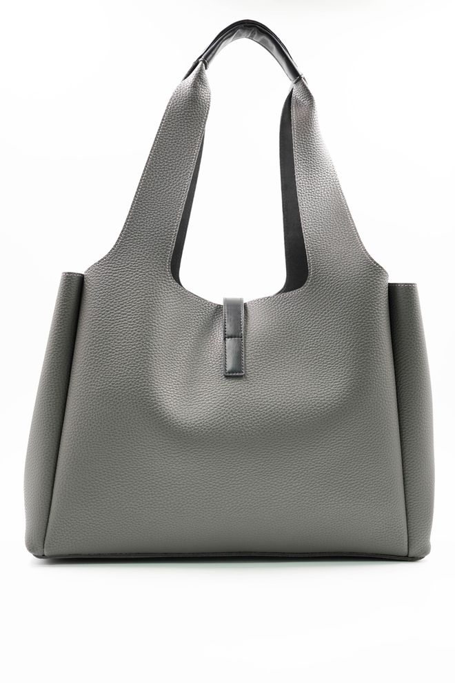 ARON Atelier Borsa A Tracolla Da Donna Svetlana Grey Flotr In Pelle Abbigliamento all'ingrosso 3