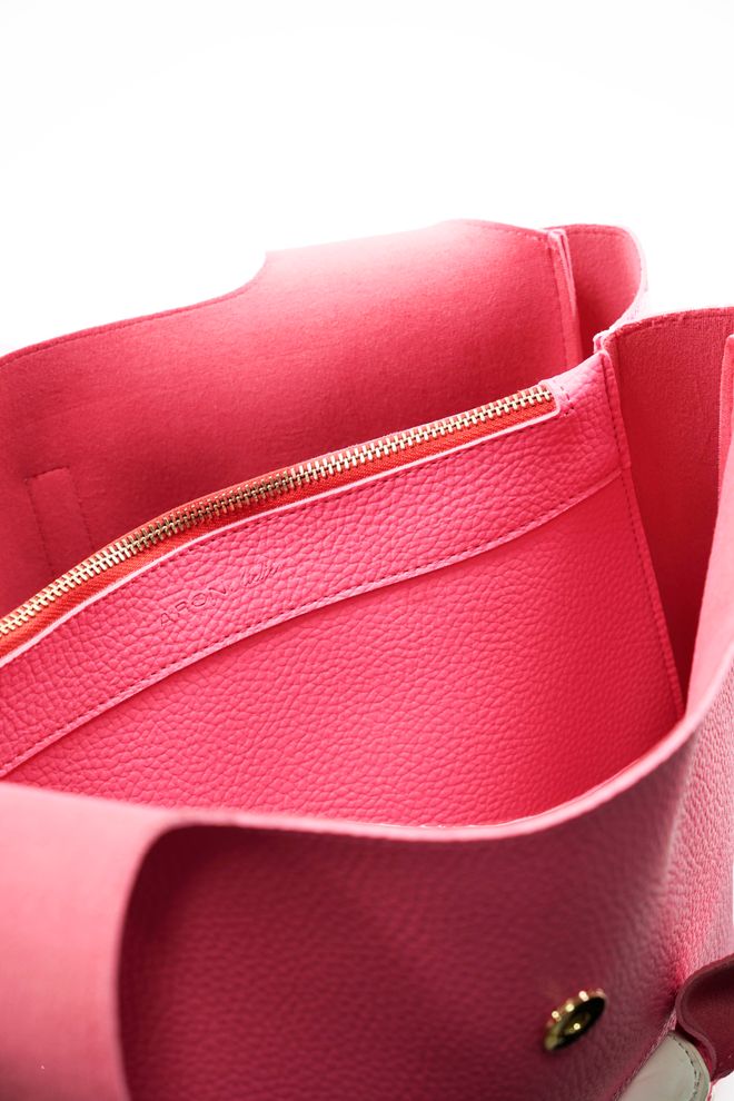 ARON Atelier Borsa A Tracolla Da Donna In Pelle Flotr Fucsia Svetlana Abbigliamento all'ingrosso 4