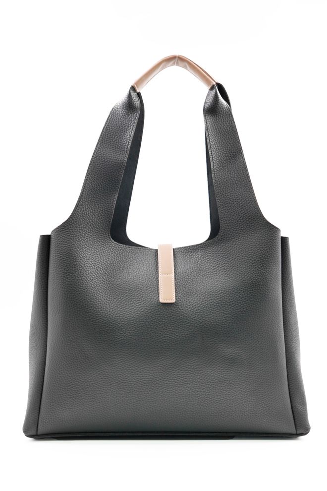 ARON Atelier Borsa A Tracolla Da Donna In Pelle Nera Svetlana Flotr Abbigliamento all'ingrosso 3