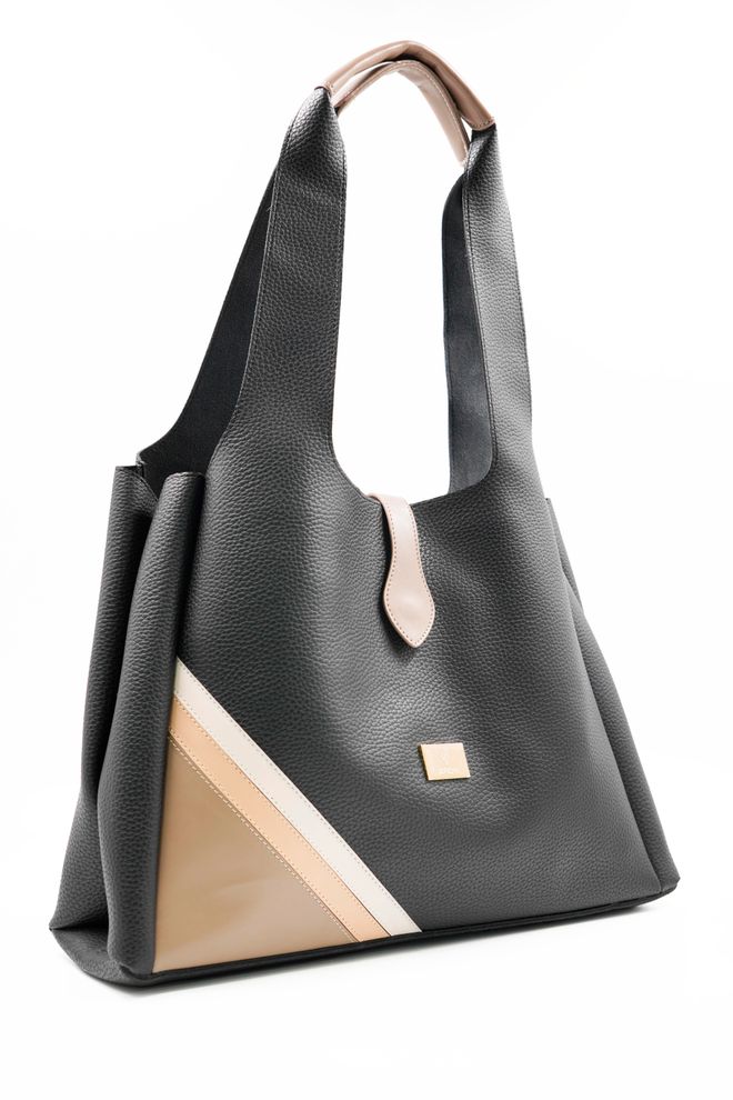 ARON Atelier Borsa A Tracolla Da Donna In Pelle Nera Svetlana Flotr Abbigliamento all'ingrosso 2