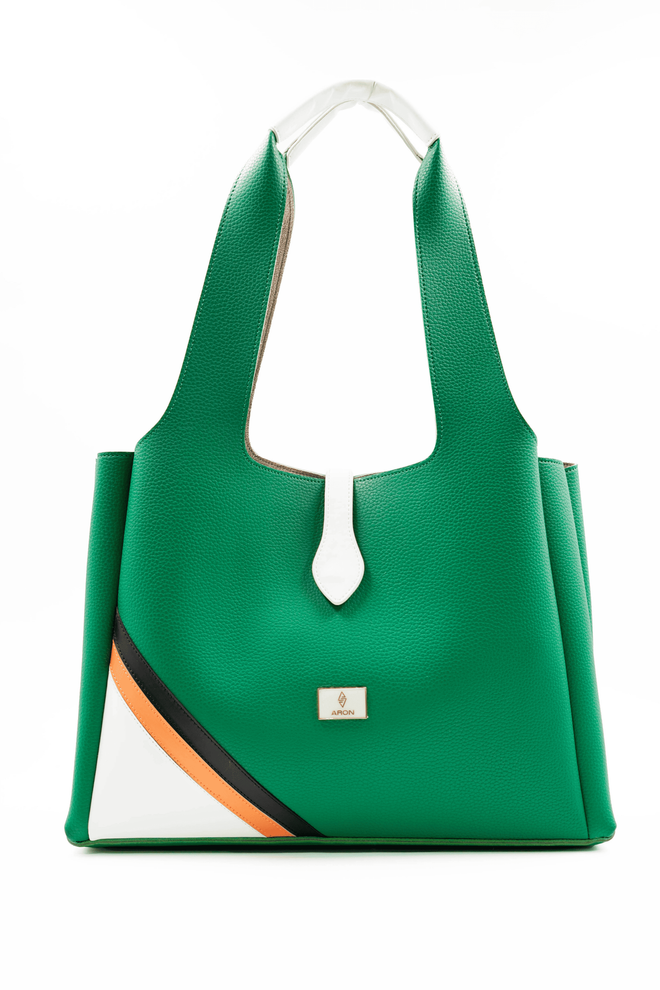 ARON Atelier Borsa A Tracolla Da Donna Svetlana Grass Green Flotr In Pelle Abbigliamento all'ingrosso 0