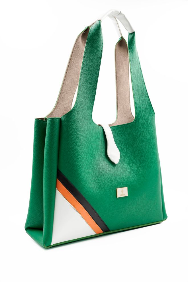 ARON Atelier Borsa A Tracolla Da Donna Svetlana Grass Green Flotr In Pelle Abbigliamento all'ingrosso 2