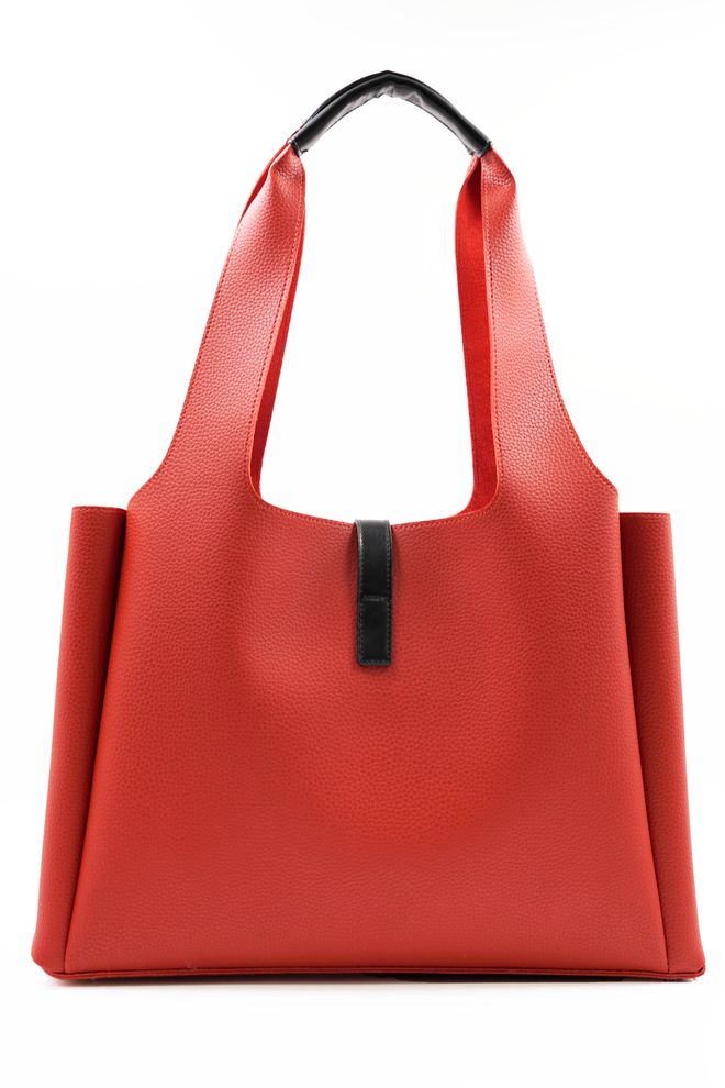 ARON Atelier Borsa A Tracolla Da Donna In Pelle Svetlana Red Flotr Abbigliamento all'ingrosso 3