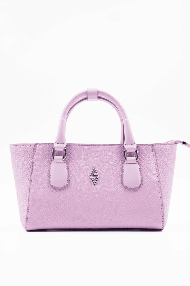 ARON Atelier Γυναικεία Τσάντα Favor Με Πατίνι Με Τύπωμα Λιλά Χονδρικό εμπόριο ενδυμάτων 0