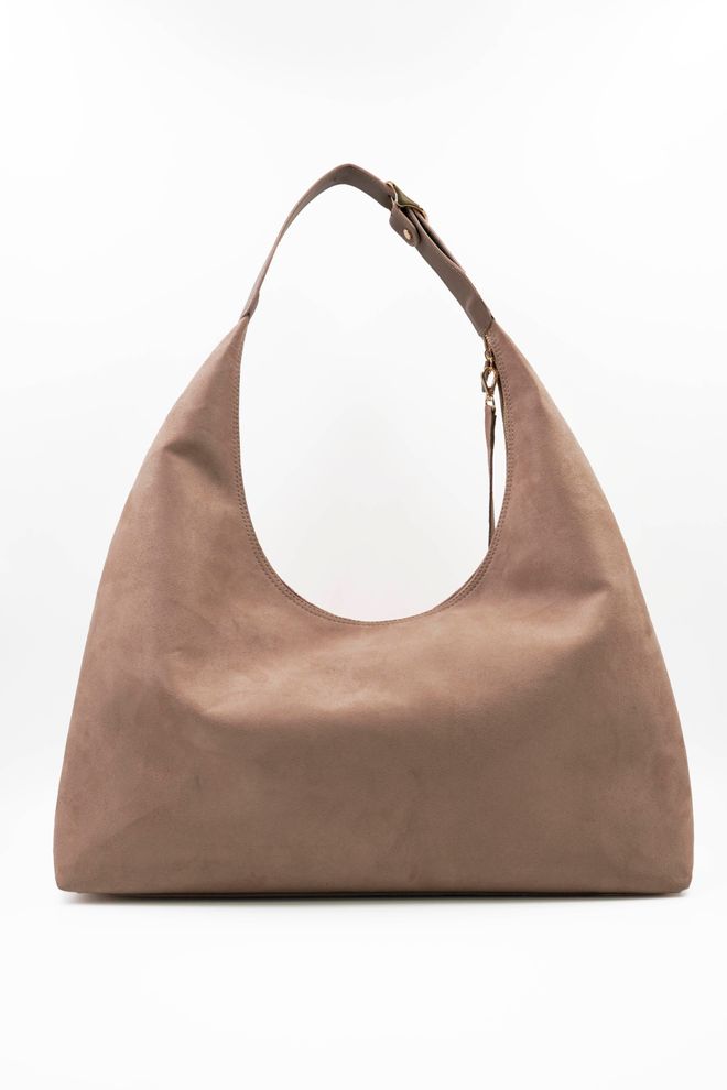 ARON Atelier Γυναικεία Τσάντα Ωμου Sadie Mink Με Λεπτομέρεια Φούντας Σουέτ Χονδρικό εμπόριο ενδυμάτων 3