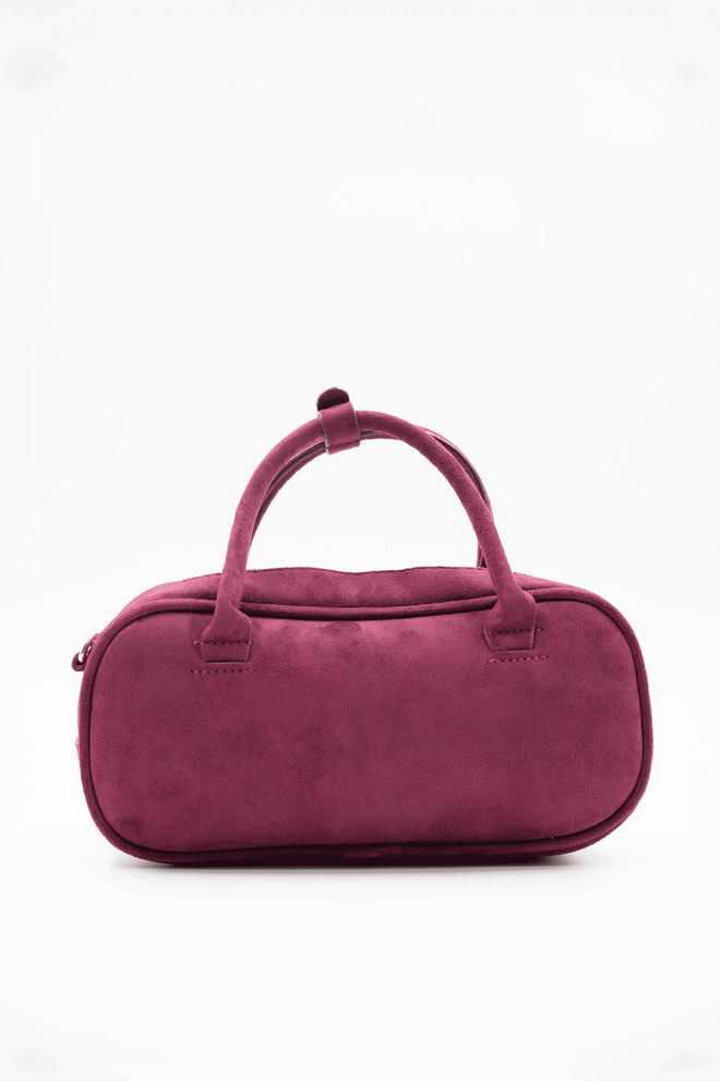 ARON Atelier Γυναικεία Τσάντα Miya Burgundy Suede Χονδρικό εμπόριο ενδυμάτων 0