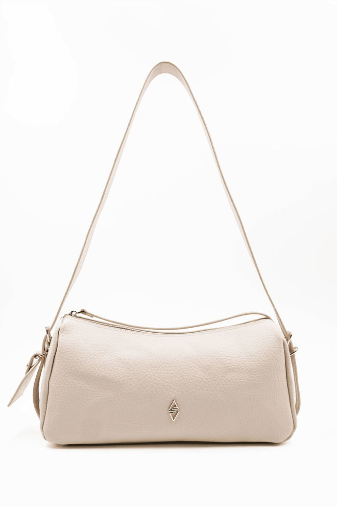 ARON Atelier Luna Bej Yumuşak Kadın Omuz Çantası Toptan Giyim 0
